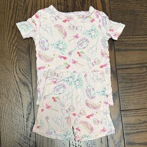 Posh Peanut Bows and Butterflies Pajama Set